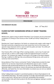 Floor Factory Showroom Opens at Derby Trading Estate
